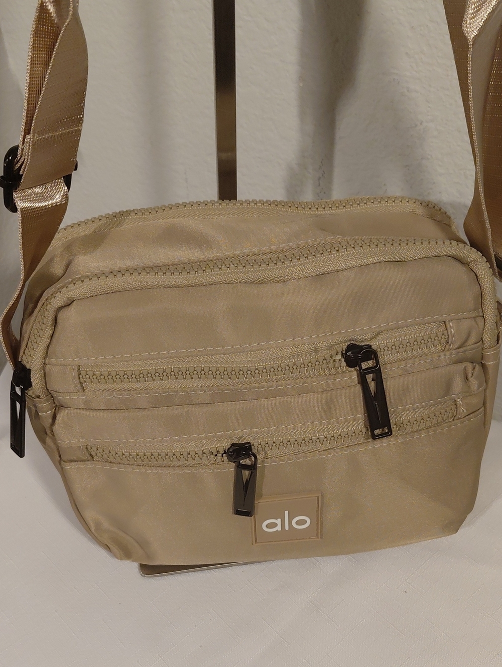 Alo Yoga Beige Crossbody Bag